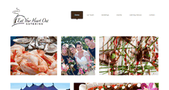 Desktop Screenshot of eatyourheartoutcaterers.com